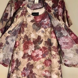 two piece dress matching top great condition